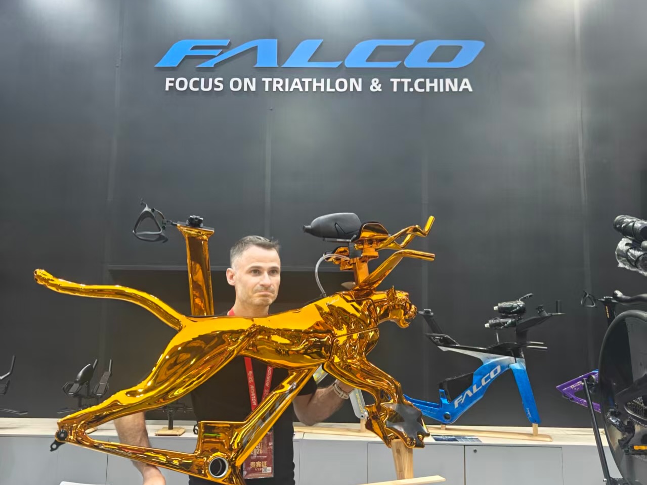 Day 1 at the Falco Cycle Show and the energy was unreal!