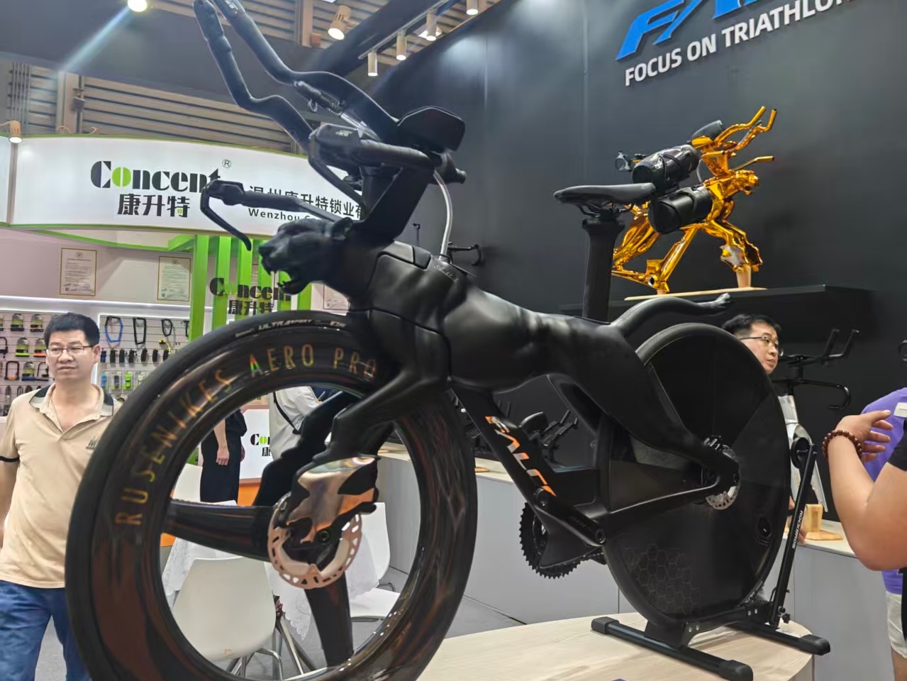 Day 1 at the Falco Cycle Show and the energy was unreal!